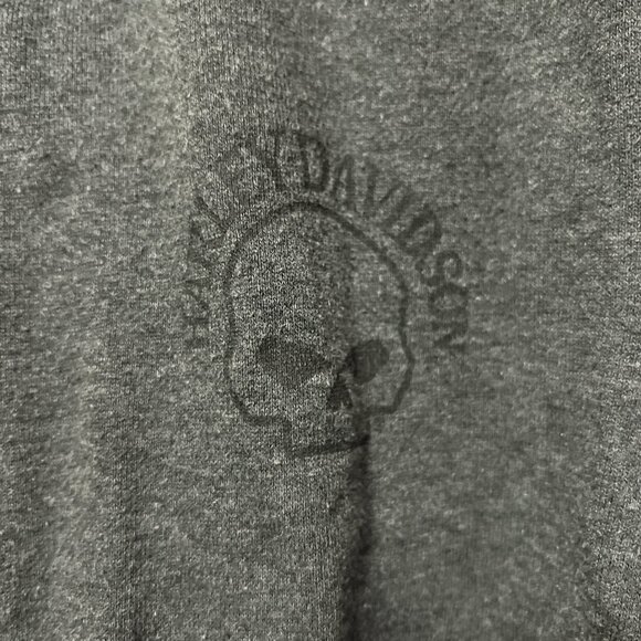 Harley Davidson Willie G™ Skull Zip Front Hoodie - Size L - Picture 3 of 5